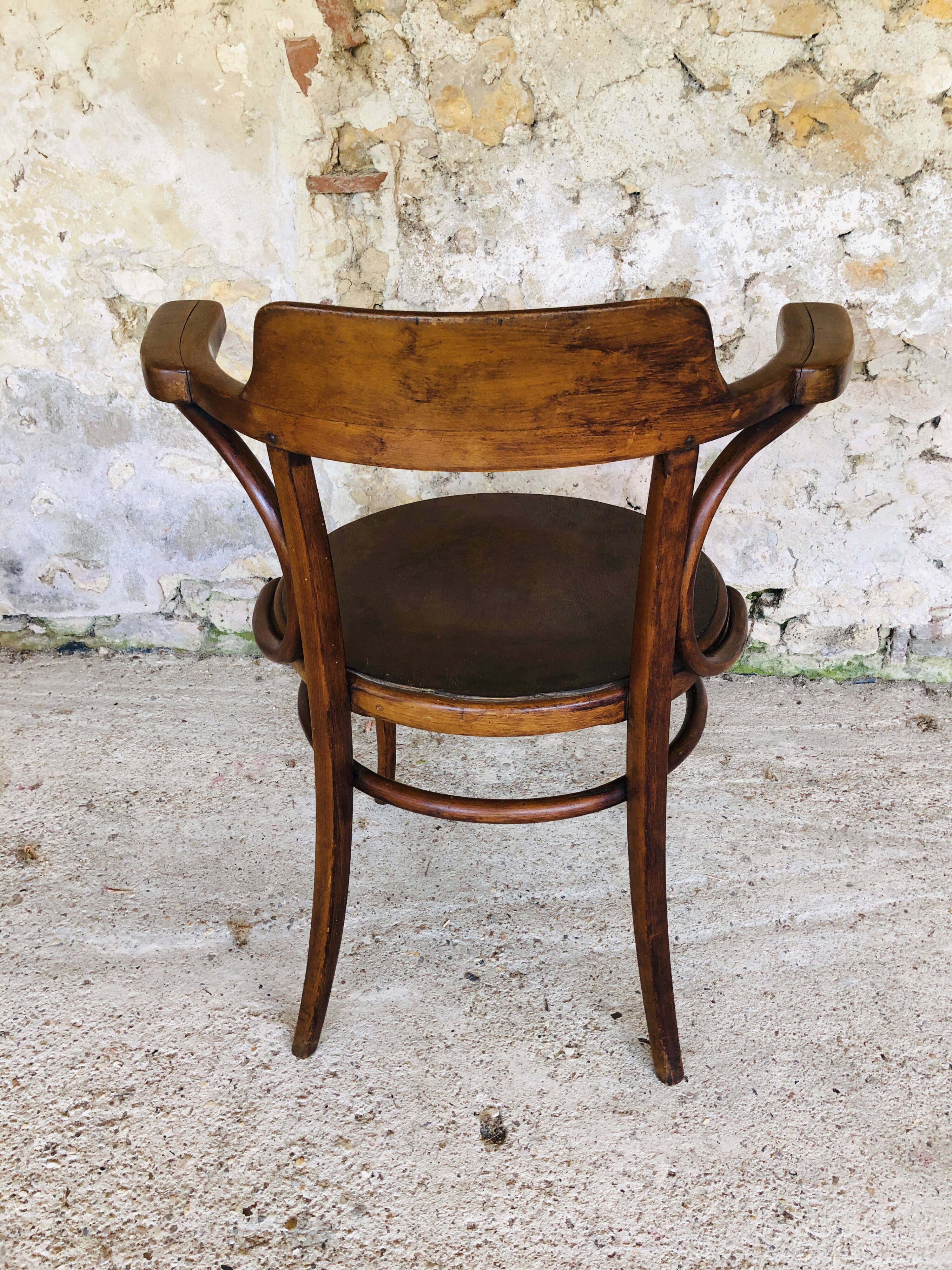 Office chair by J.J. Kohn circa 1890/ 1910