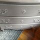 Commode rechampie couleur taupe