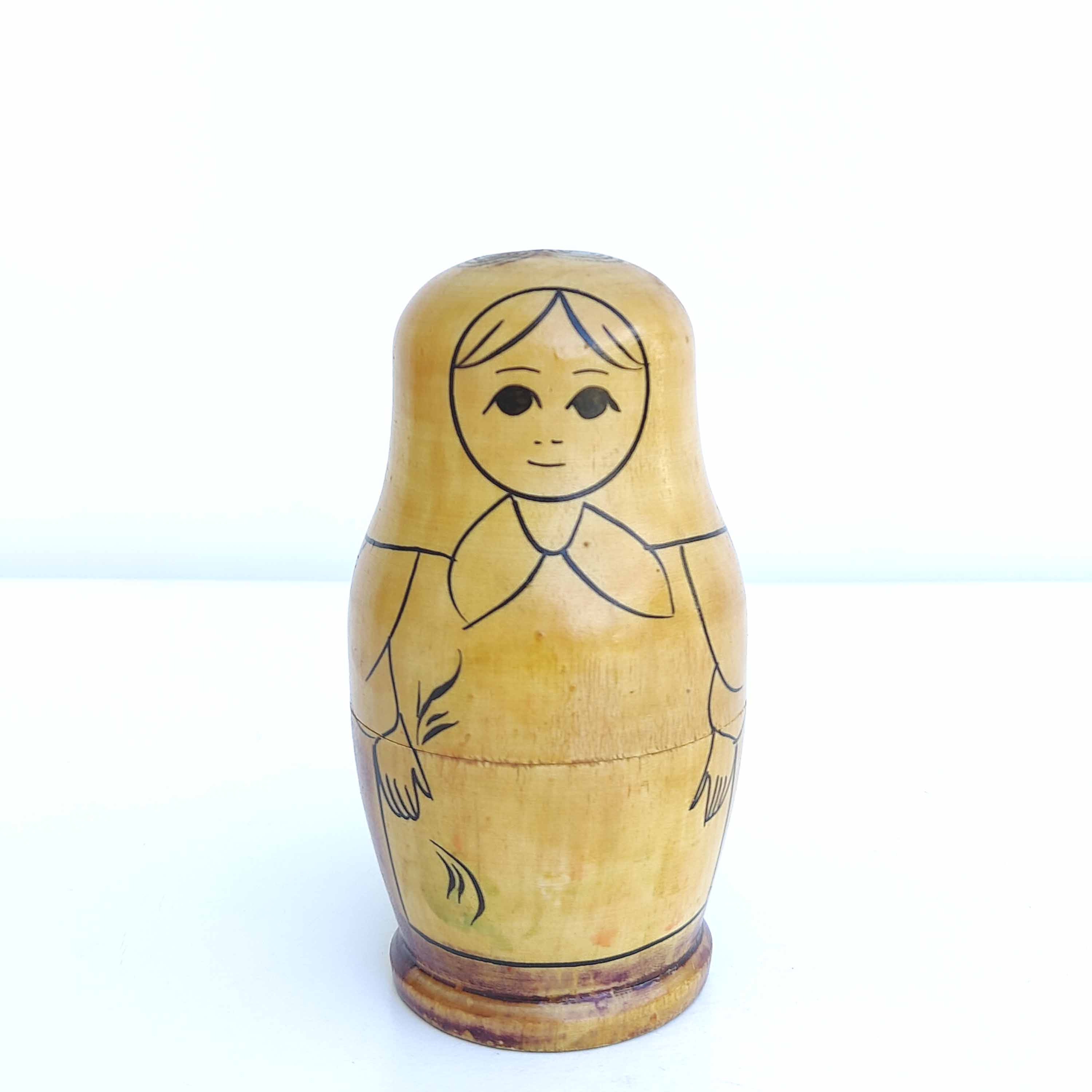 Russian nesting dolls matryoshka