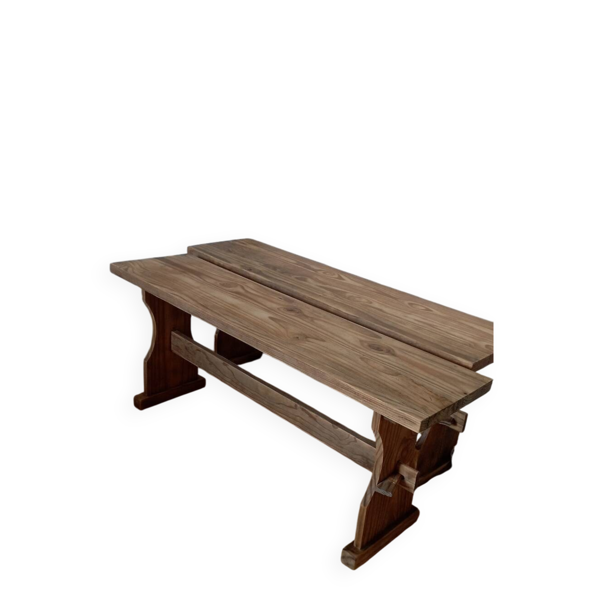 Pair of antique benches