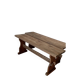 Paire de bancs anciens