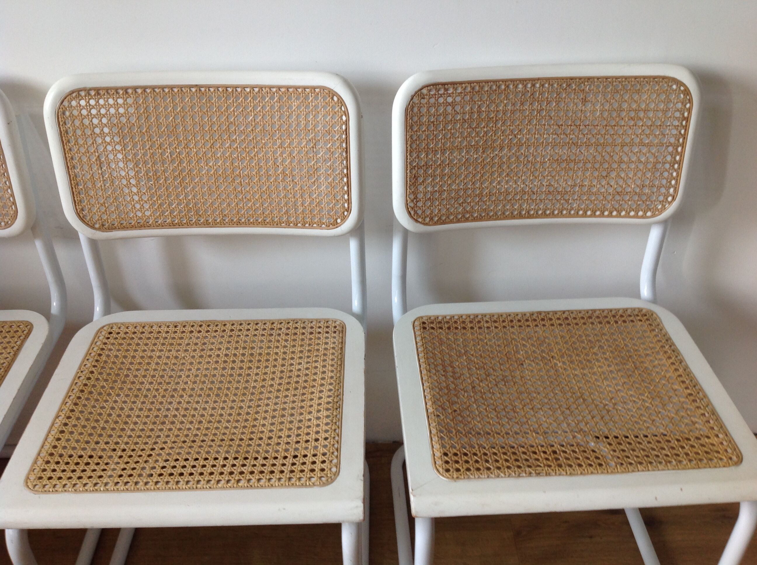 4 chairs of Breuer b32