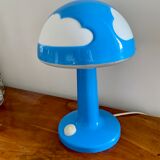 Mushroom lamp cloud Skojig Ikea blue design Henri Preutz