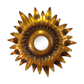 Applique ou plafonnier soleil à motif de feuillage dans un style florentin
