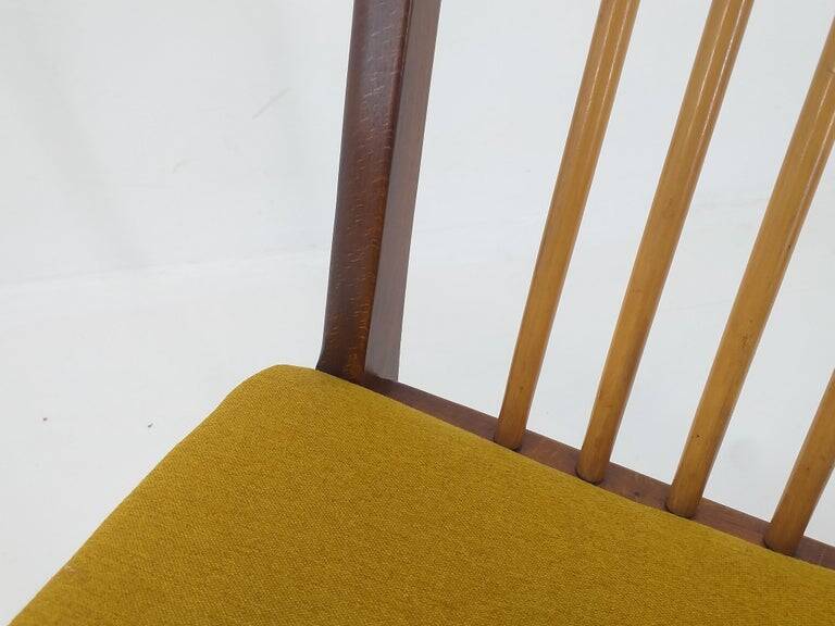 Set of Six Mid Century Dining Chairs, Denmark, 1970s