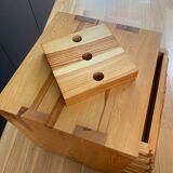 Articulated desk 1950-1960 solid pine