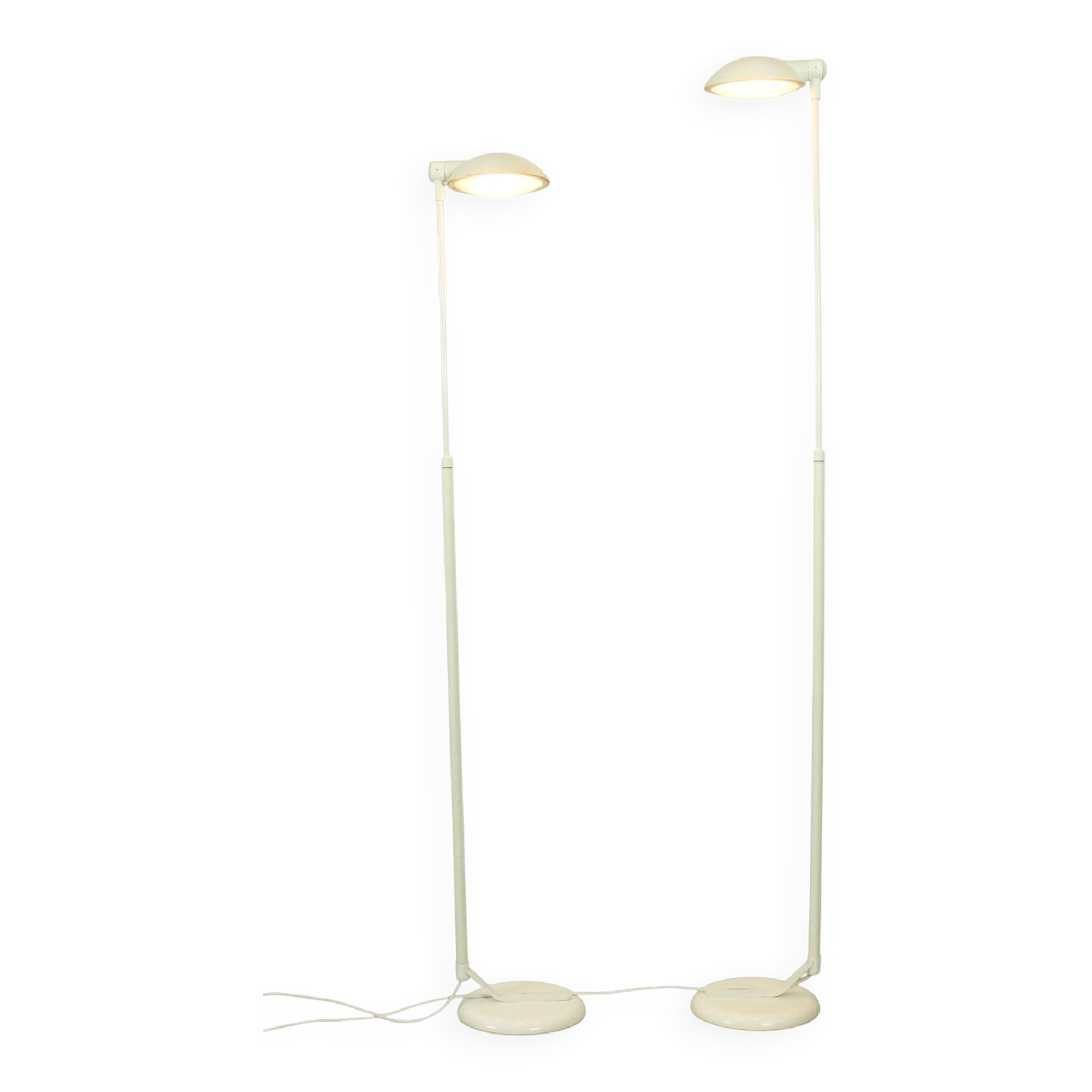 Mid-century Temde uplighter set of 2, Germany, 1960s