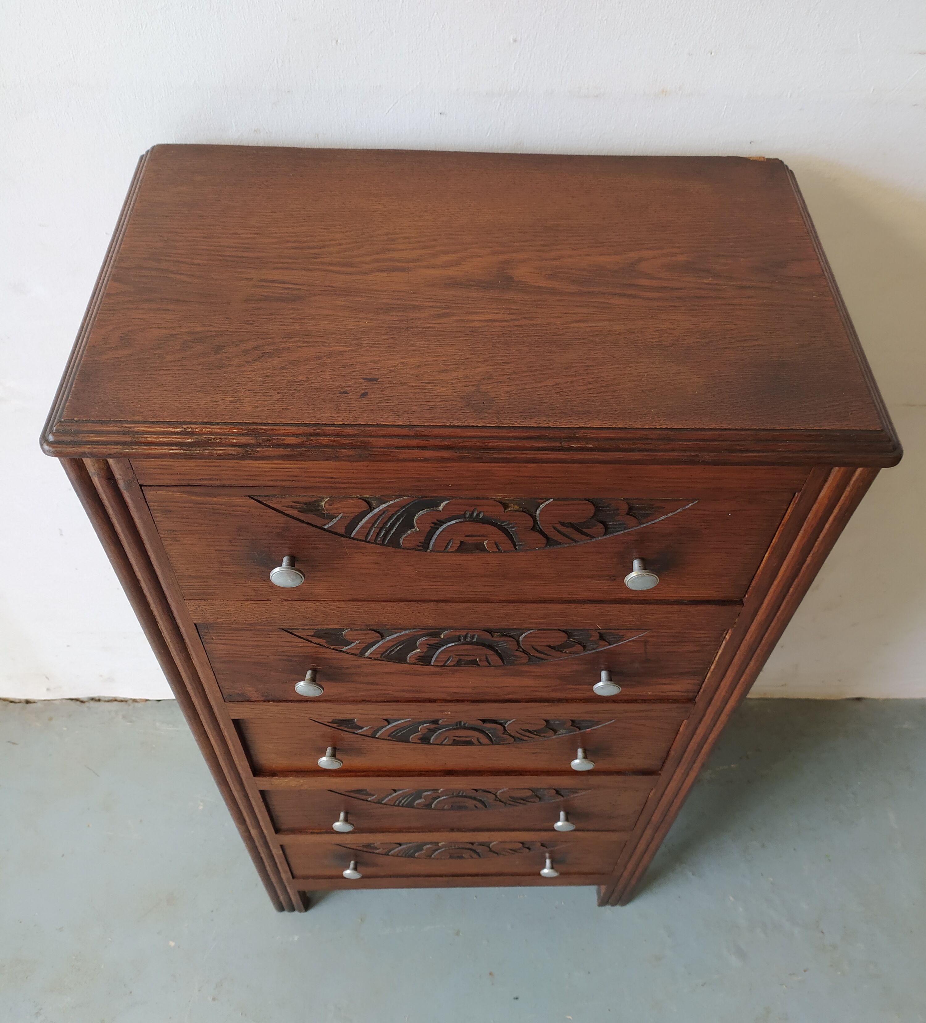 Semainier art déco années 50