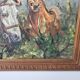 Tableau Huile sur Isorel - Chevaux Signé SL (Signature a identifier)