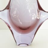 Vintage Bohême crystal vase