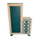 Asymmetrical cabinet