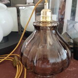 Suspension vintage globe lamp