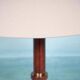 Lampe de table vintage en bois des années 60