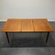 Palisander dining table denmark 1960s extendable mcm