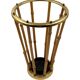 Porte-parapluie en bambou de style Hollywood Regency, France 1970