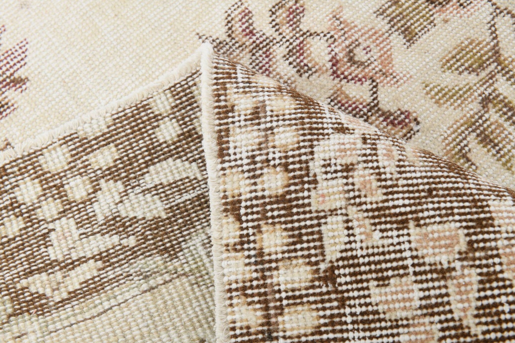 5x9 Rug For Living Room Brown Vintage Rug, 170x272Cm SK 5105