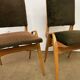 Paire de chaises vintage Maurice Pré des années 50