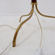 Tripod floor lamp with three arms and opaline glass - 1950s
