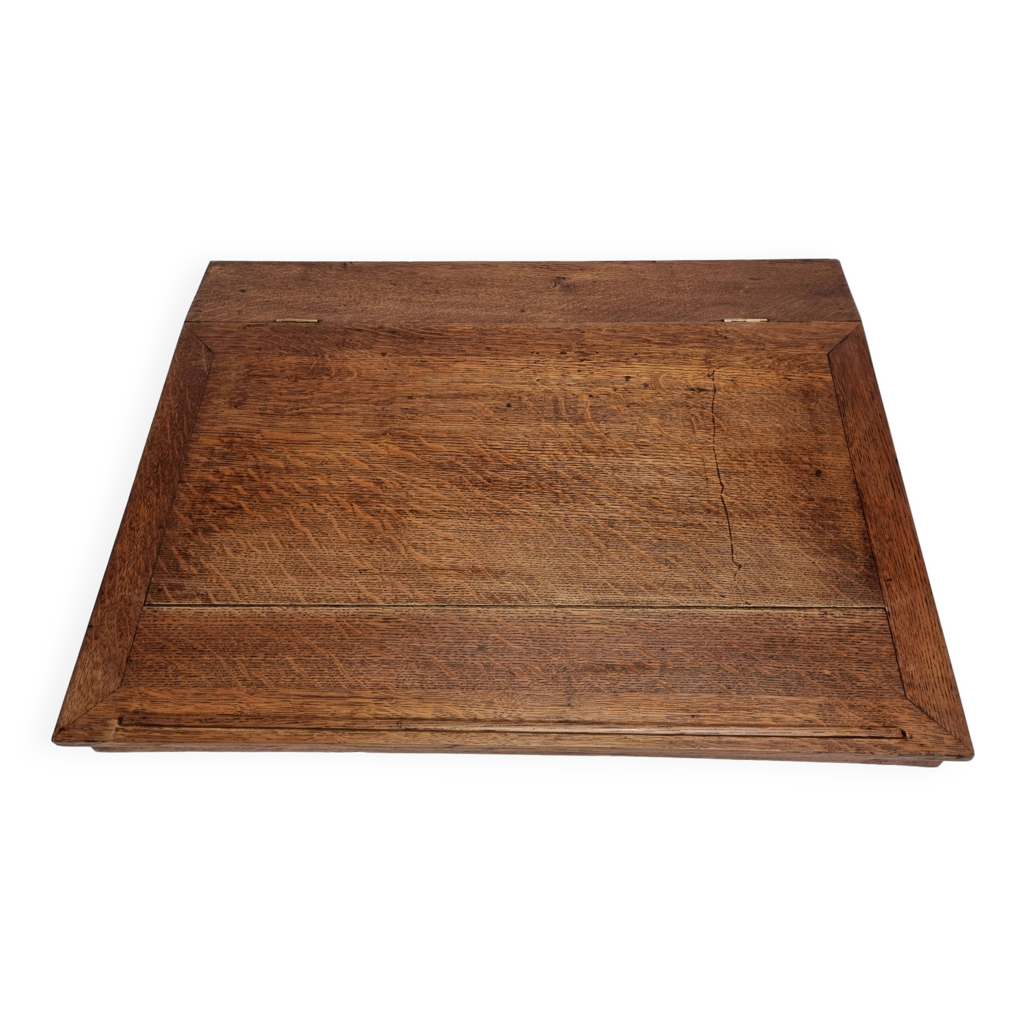 Old solid wood desk, 65 cm x 49 cm