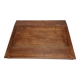Old solid wood desk, 65 cm x 49 cm