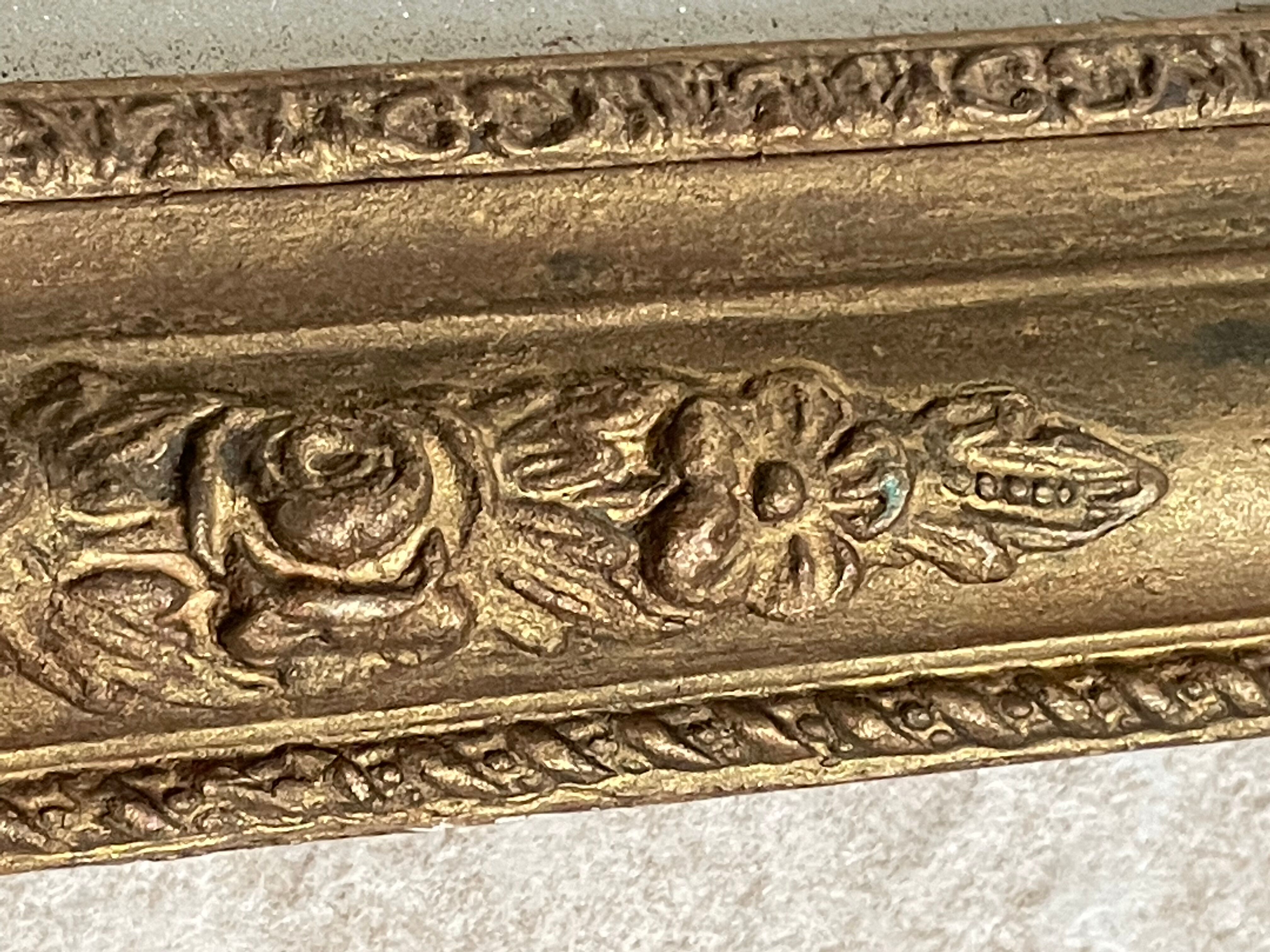 Miroir au mercure XIXème