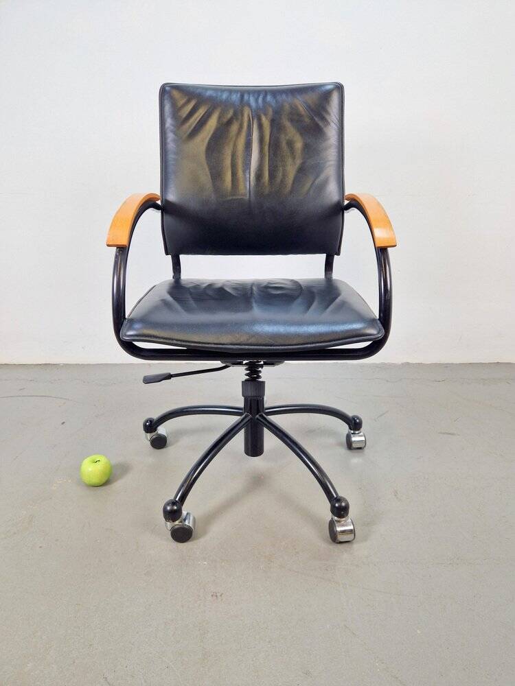S73 Office Chair in Leather by Josef Gorica for Thonet, 1990s