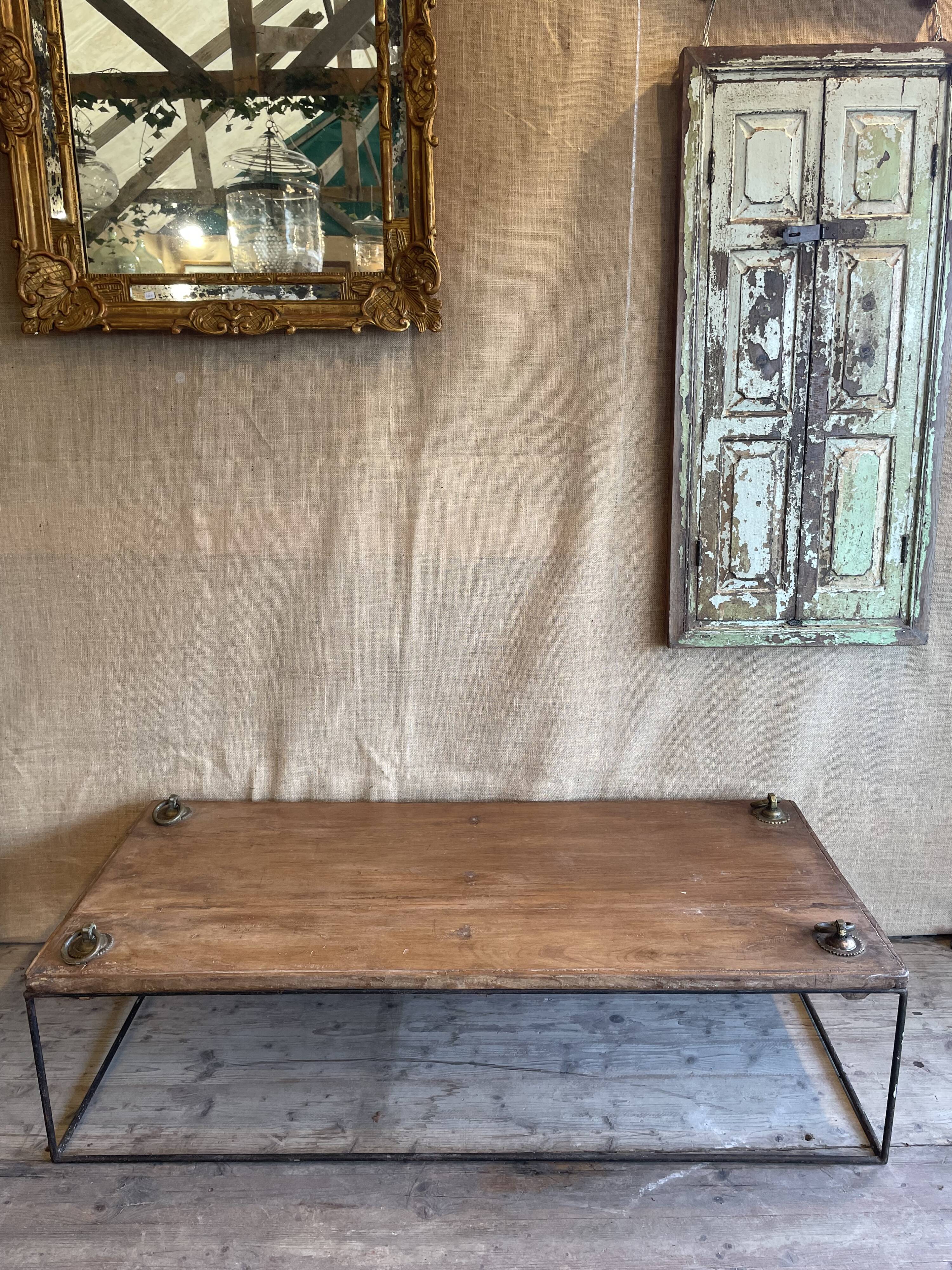 Indian wooden coffee table