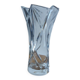 Bohemian crystal vase