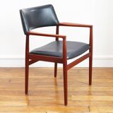 Fauteuil de bureau – Erik Worts – Soro Stolefabrik - Restauré
