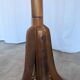 Porte-manteau vintage en bois cintré, arbre à hall Thonet, meuble d'entrée en bois foncé