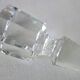 Saint Louis crystal whiskey decanter, marine service