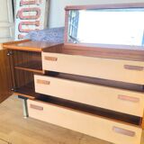 Commode coiffeuse en acajou 1960