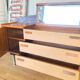 Chest of drawers dressing table in mahogany 1960