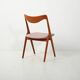 Set of four Swedish “Storken” dining chairs