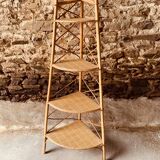 Rattan corner spreader - 4 levels