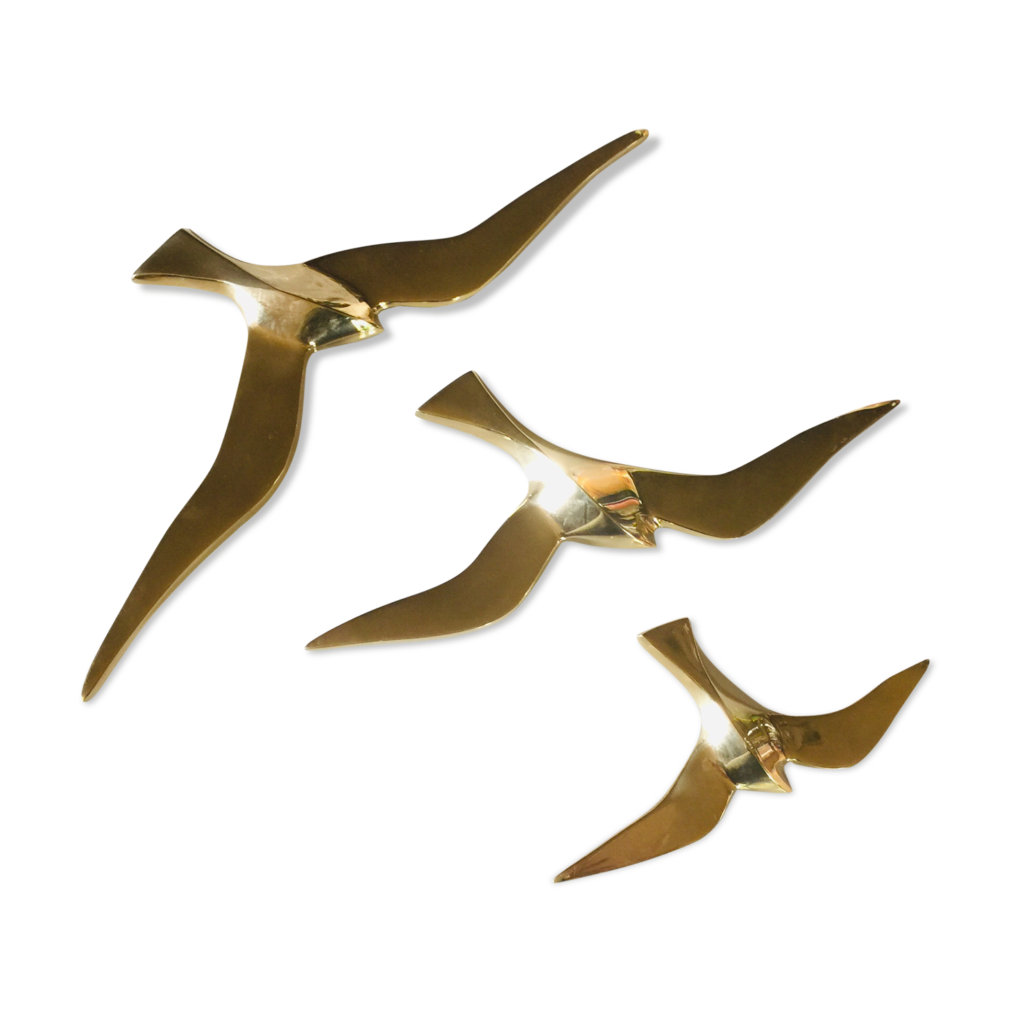 brass seagulls, trio