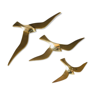 brass seagulls, trio