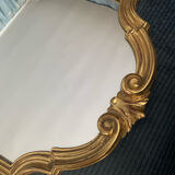 Large mirror gilded frame