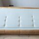 3-seater Togo camel leather sofa