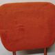 Set of 4 vintage 60s moumoute fabric chairs