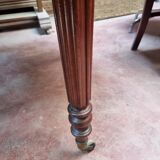 Mahogany round table