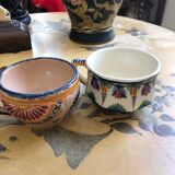 Set of Quimper large cups