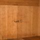 Oak and wrought iron sideboard signed by Charles Dudouyt, 1940s.