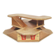 Wooden car garage