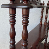 Library - turned wooden shelf