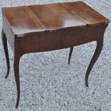 Folding dressing table with drawers