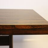 Table basse en bois de rose des années 1960