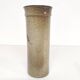 Ceramic vase decorated with thistle flowers signed Paulet