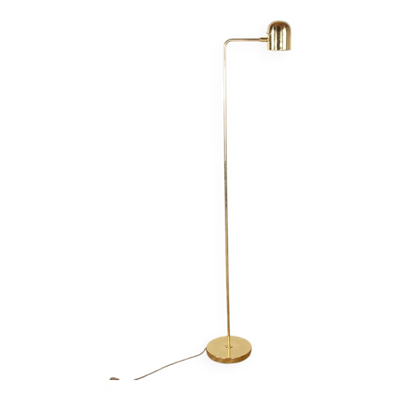 Lampadaire Suédois en Laiton, modèle G 230 par Bergboms 1960.