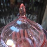 Pink glass candy maker
